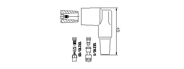 BMW · 3 (E30) · SOKET, DİSTRİBÜTÖR - BREMI - 13210/1