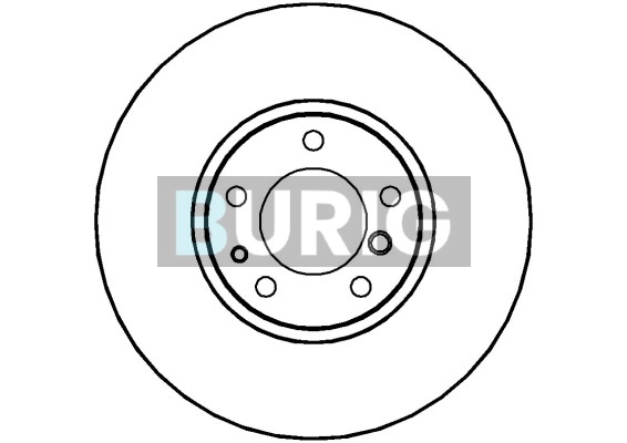 BMW · 7 (E32) · FREN DİSKİ - BURİG - B010970