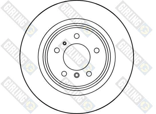 BMW · 8 (E31) · FREN DİSKİ - GIRLING - 6015974