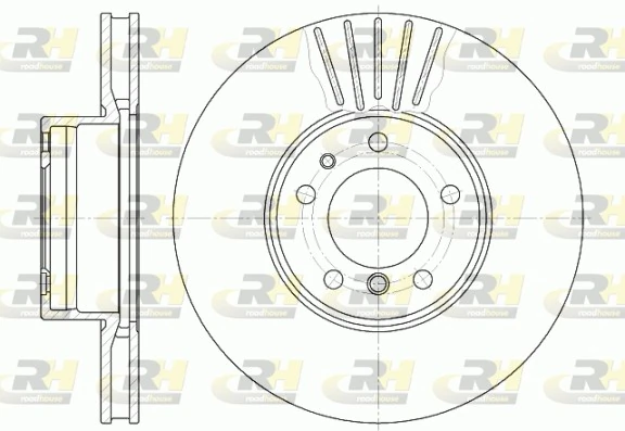 BMW · 7 (E32) · FREN DİSKİ - ROADHOUSE - 6511.10