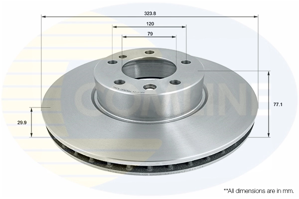BMW · 7 (E32) · FREN DİSKİ - COMLINE - ADC1772V