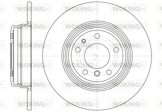 BMW · 8 (E31) · FREN DİSKİ - WOKING - D6510.00